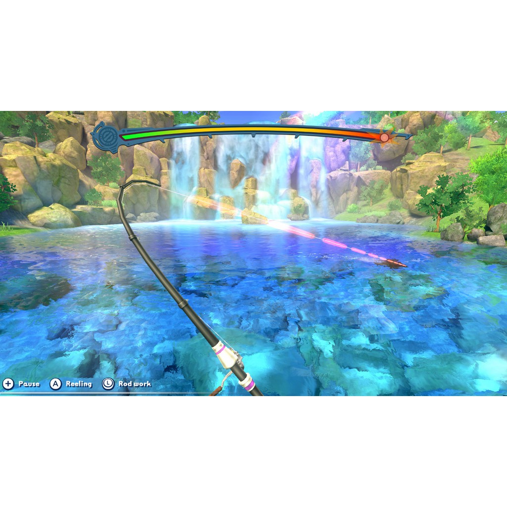 【就是要玩】NS Switch 釣魚明星 世界巡迴賽  英文封面中文版