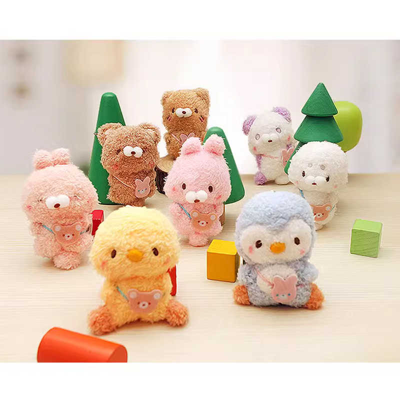 日本 yell 超萌 小雞 企鵝 毛絨 娃娃 動物 幼稚園 毛茸茸 公仔 掛飾 交換禮物 玩偶 背包 吊飾 共八款