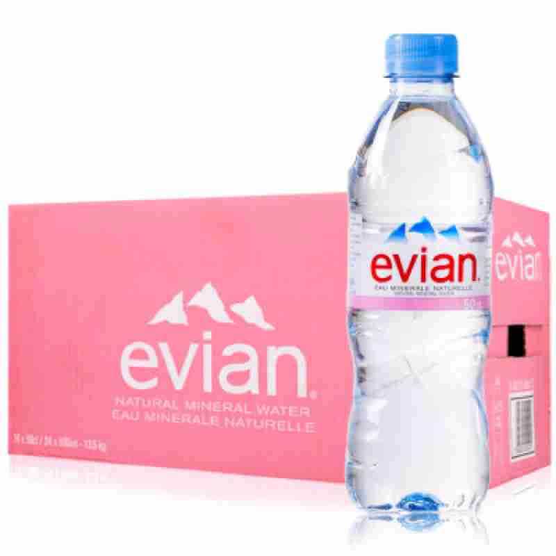 Evian 礦泉水 (500ml＊24入) 附發票