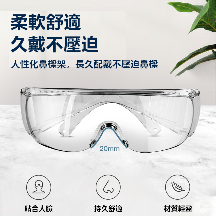 護目鏡 防護眼鏡 防護眼罩 防疫面罩 透明護目鏡 防塵護目鏡 防疫護目鏡【RS1266】