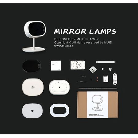 MUID 化妝鏡 夜燈 LED 補光化妝鏡 鏡子 充電式 禮物【RS898】