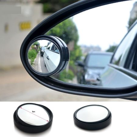 汽車 小圓鏡 盲點鏡 後視鏡輔助鏡 後視鏡 倒車鏡 反光鏡 凸面廣角鏡 廣角後視鏡【RR029】