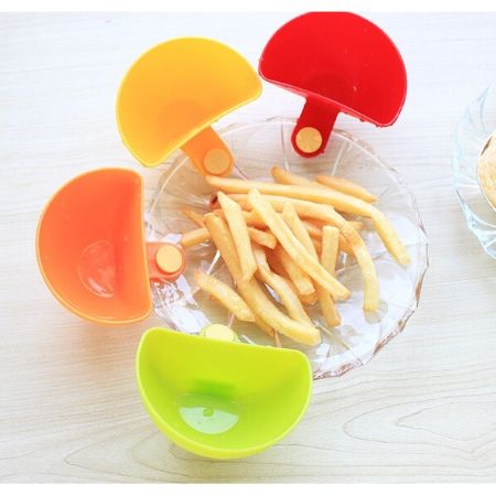 夾式沾醬碟 碗盤 夾式沾醬盤 置物盤 廚房用具【RS403】