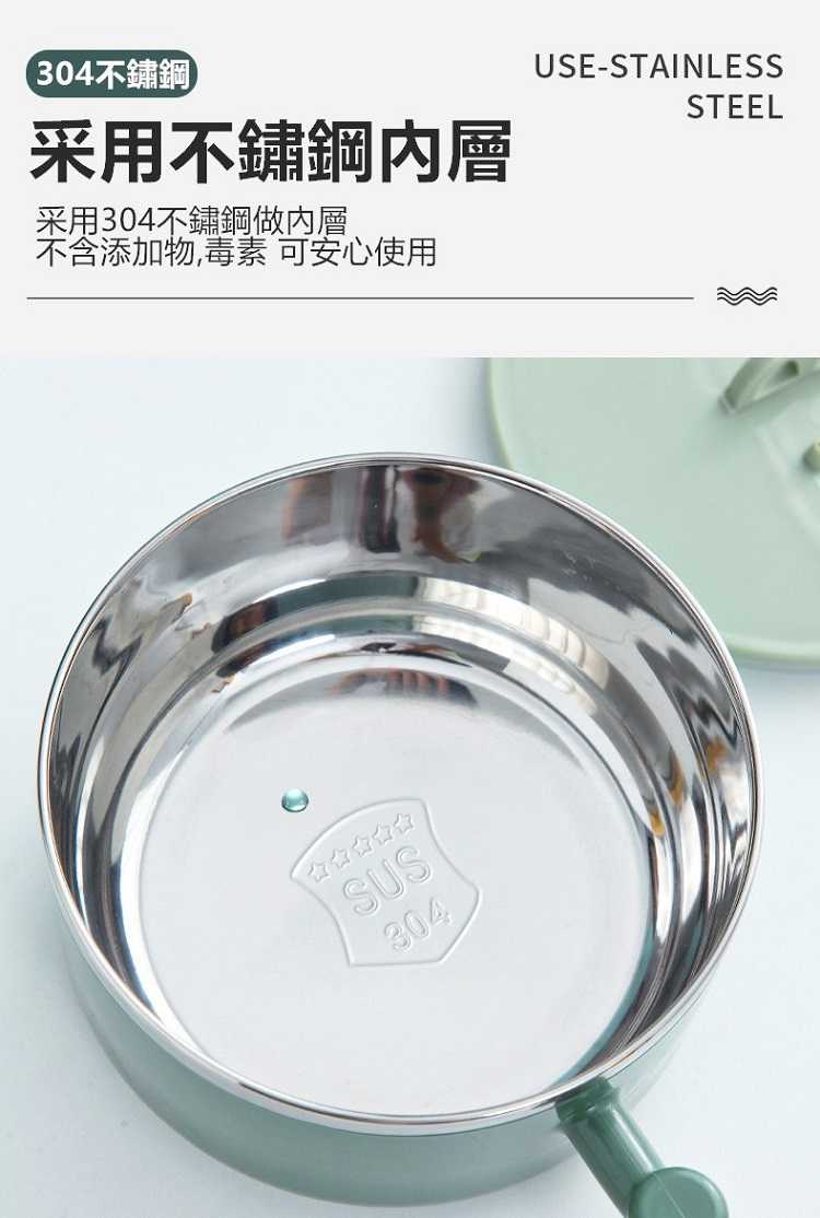 304不鏽鋼泡麵碗 便當盒 環保餐具 大容量 防燙碗 帶蓋餐具便當盒 泡麵碗 密封隔熱碗【RS1168】