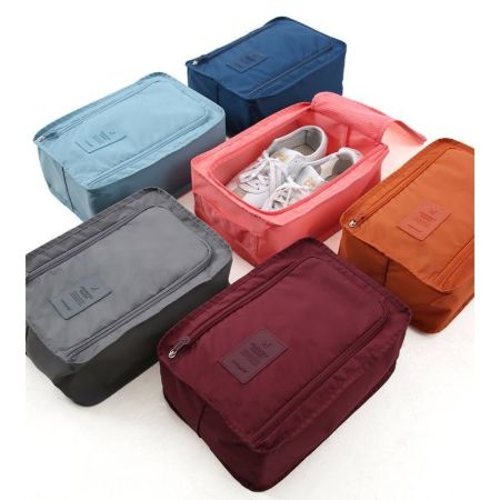 韓國 旅行 露營 鞋袋 收納包 旅遊 收納袋 防水 鞋盒 包包 化妝包 出國 二代【RB341】