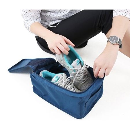 韓國 旅行 露營 鞋袋 收納包 旅遊 收納袋 防水 鞋盒 包包 化妝包 出國 二代【RB341】