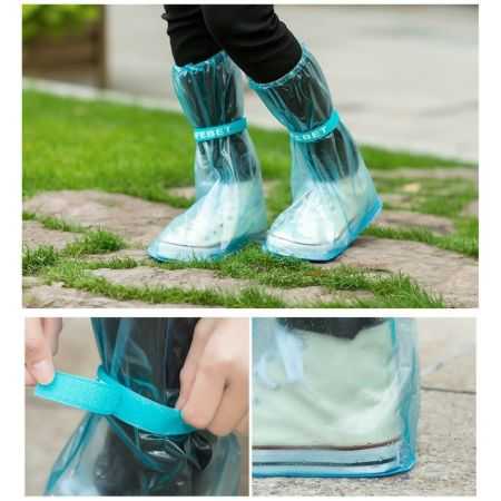 加厚防滑款 防水鞋套 高筒長筒 雨鞋 防雨套 鞋子專用防下雨 騎車 雨傘 雨天【RS629】