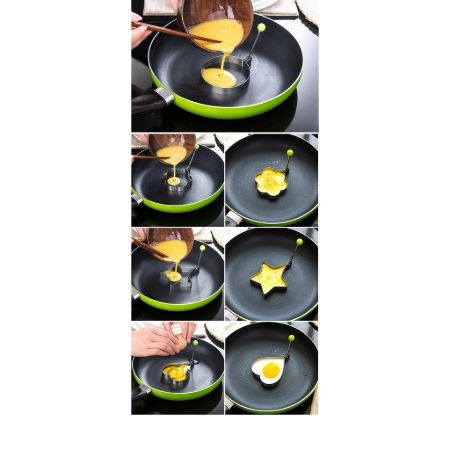 不鏽鋼造型煎蛋器 模型 餅乾 烘焙 雞蛋 荷包蛋 吐司 雞蛋圈【RS544】