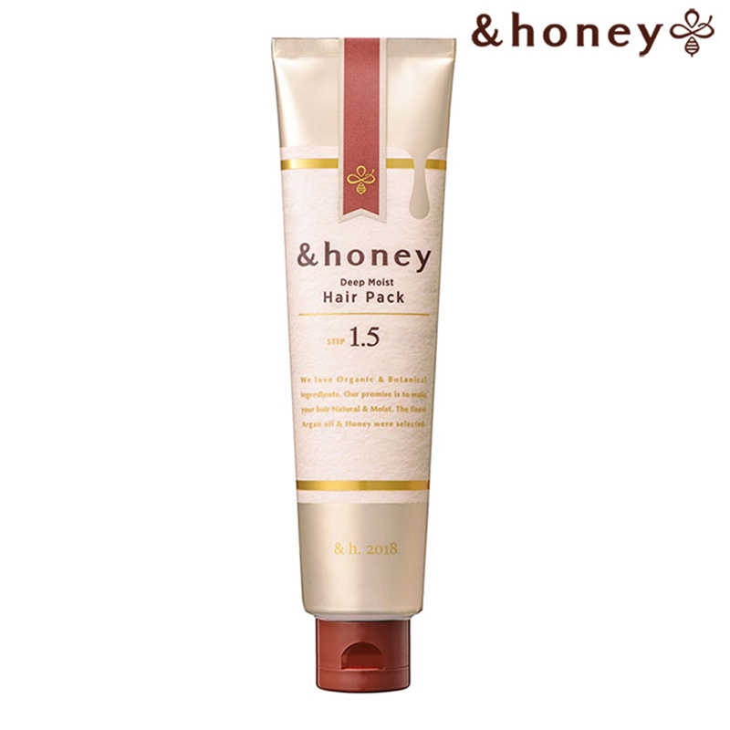 【日本&honey】蜂蜜亮澤修護髮膜1.5 (130g)