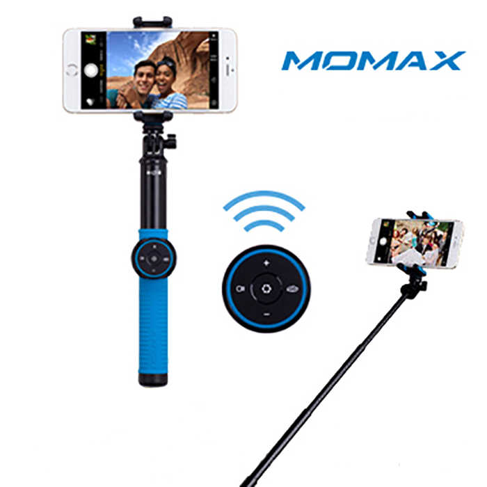 【Momax】Selfie Hero-150cm藍牙自拍棒