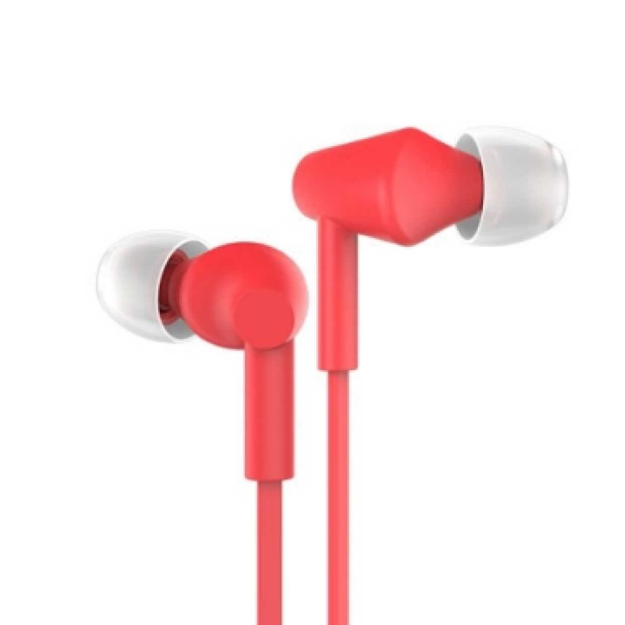 JOYROOM JR-E106 入耳式線控耳機-魅力紅
