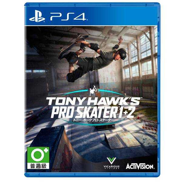 PS4 Tony Hawk滑板高手1+2 / 英文版【電玩國度】