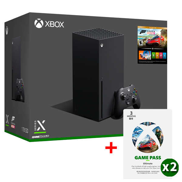 Xbox Series X + XGPU 3個月x2＋XBOX 遊戲 / 光碟機版 / 台灣公司貨【電玩國度】
