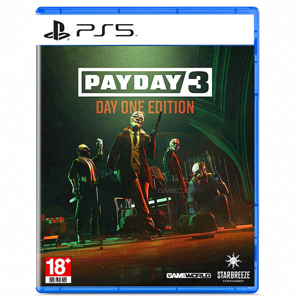 PS5 PAYDAY 3 / 中文版【電玩國度】