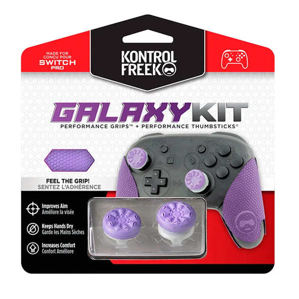 KontrolFreek - NS Pro 頂級 3D 類比套 + 握把 防滑 保護套 / 台灣公司貨【電玩國度】