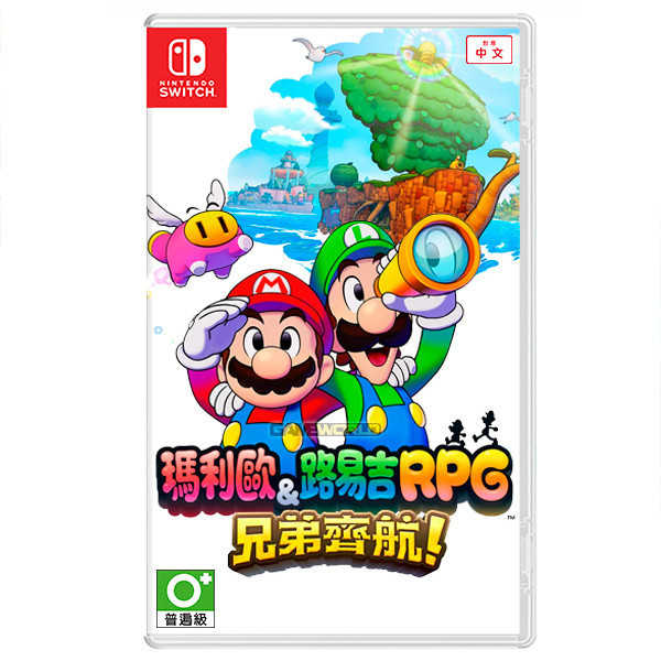 NS 瑪利歐＆路易吉RPG 兄弟齊航！/ 亞中版 / switch【電玩國度】