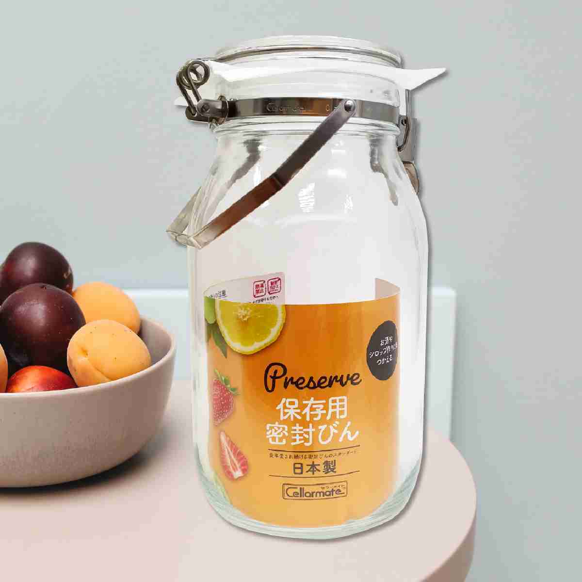 seisho 星硝 可提式玻璃密封罐 Takaya鷹屋公司貨 醃漬 釀醋 葡萄酒 梅酒 桑葚醋 泡菜 日本國民必備 好用