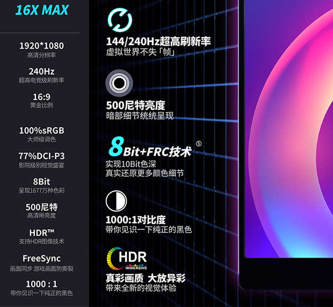 C-FORCE CF016 MAX 15.6吋 高刷新率 行動螢幕 TAKAYA鷹屋 4K影音 顯卡RTX電競專用