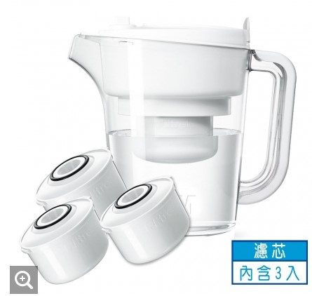 3M 經典款即淨長效濾水壺WP3000(1壺+3濾心)