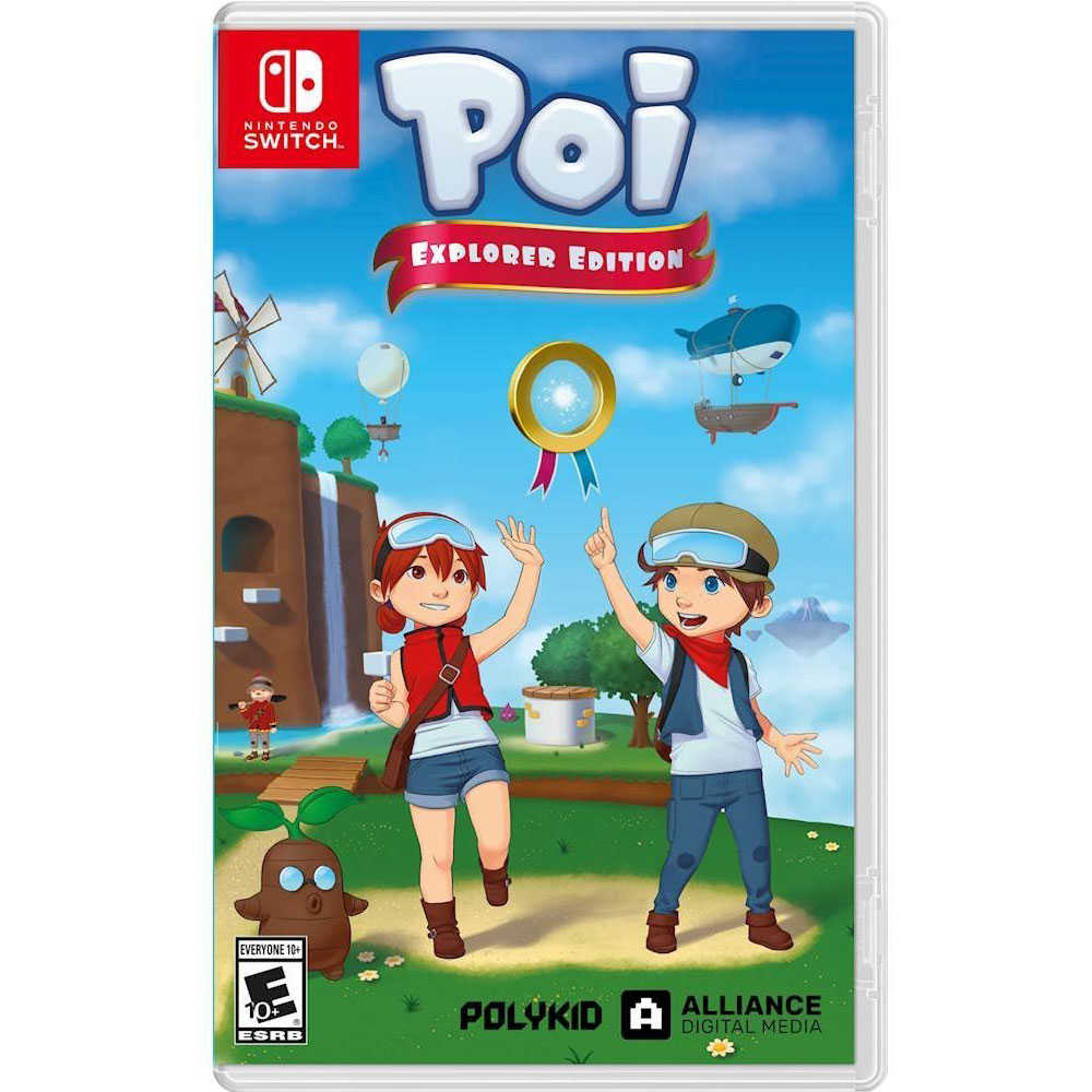 【一起玩】 NS SWITCH Poi 探險者版 英文美版  Poi Explorer