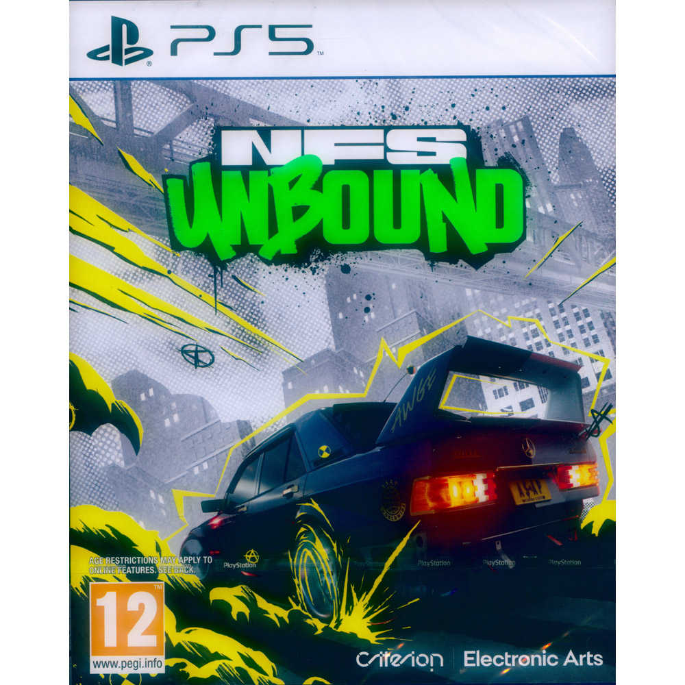 【封膜破損】PS5 極速快感：桀驁不馴 中英日文歐版 Need For Speed - Unbound