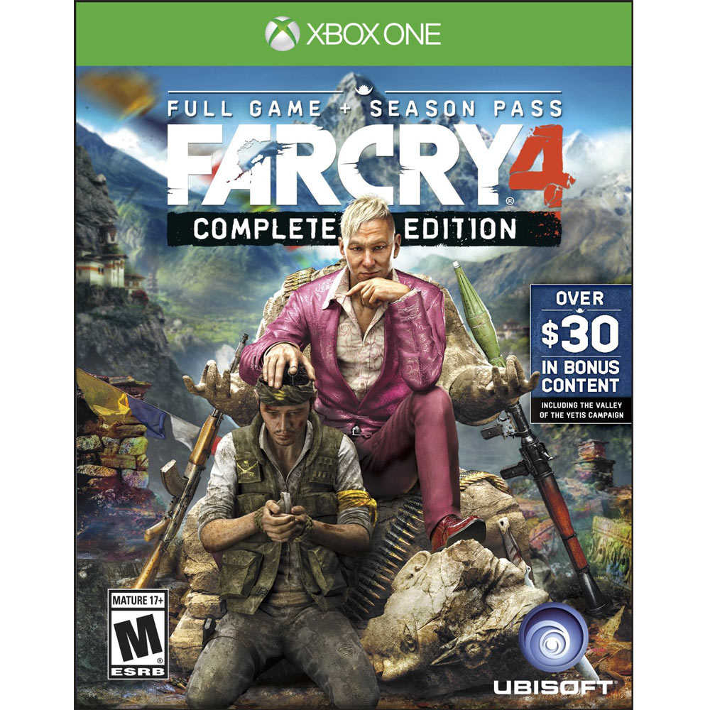 (現貨全新) XBOX ONE 極地戰嚎 4 完整版 英文美版 FAR CRY 4 COMPLETE