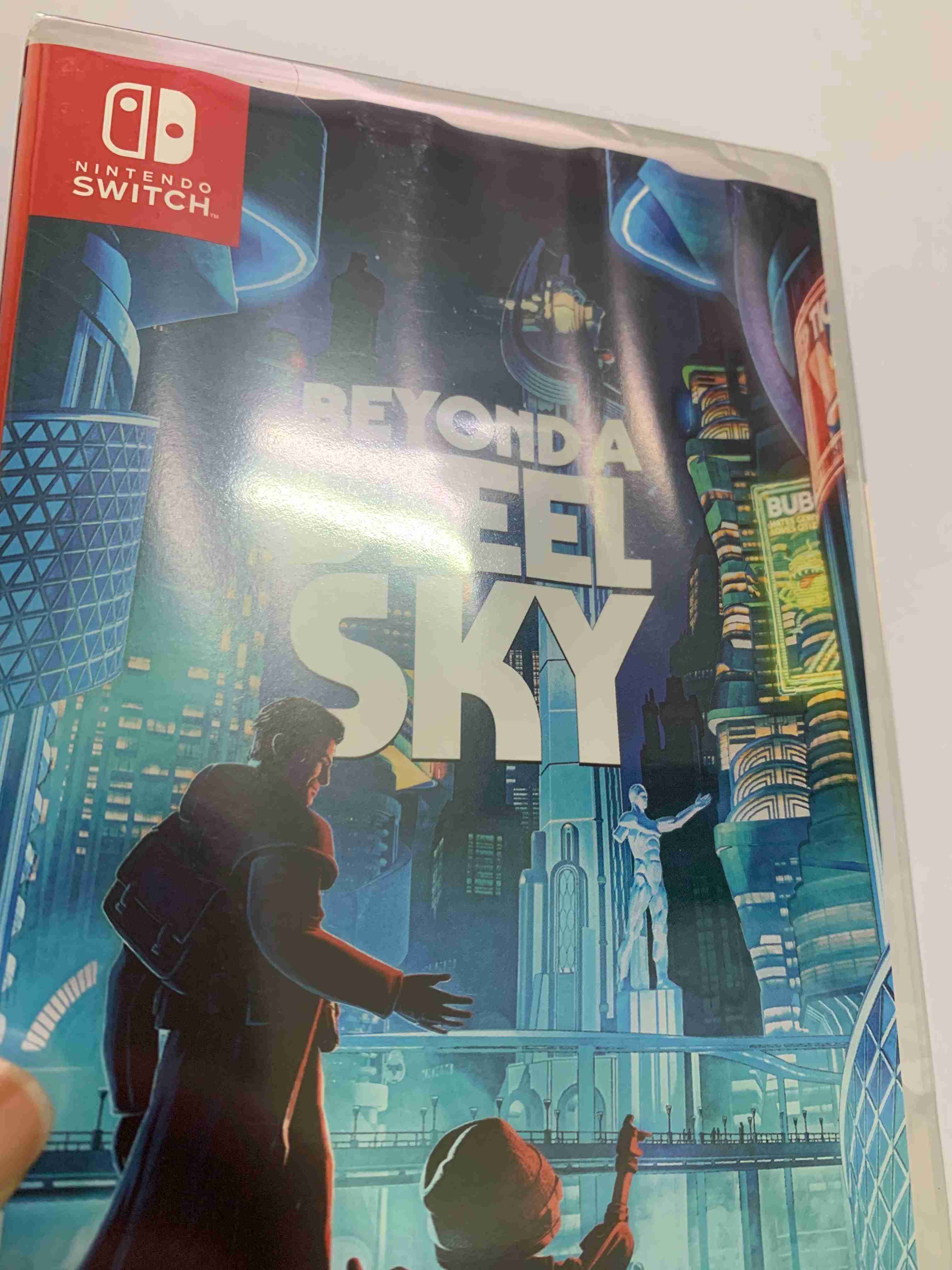 【新品瑕疵-封面紙不完美】NS SWITCH 鋼鐵天空下 英日文美版 Beyond a Steel Sky