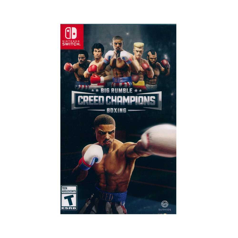 【封面紙輕微破損】 NS SWITCH 拳擊大亂鬥 金牌拳手 英文美版 Big Rumble Boxing
