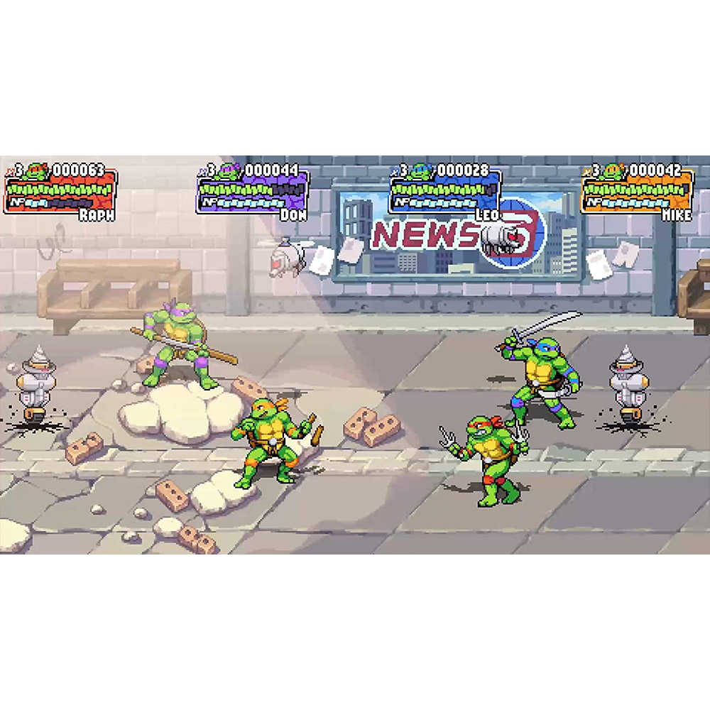 【新品瑕疵-外盒割痕】 NS SWITCH 忍者龜：許瑞德的復仇 英日文歐版 Teenage Mutant Ninja