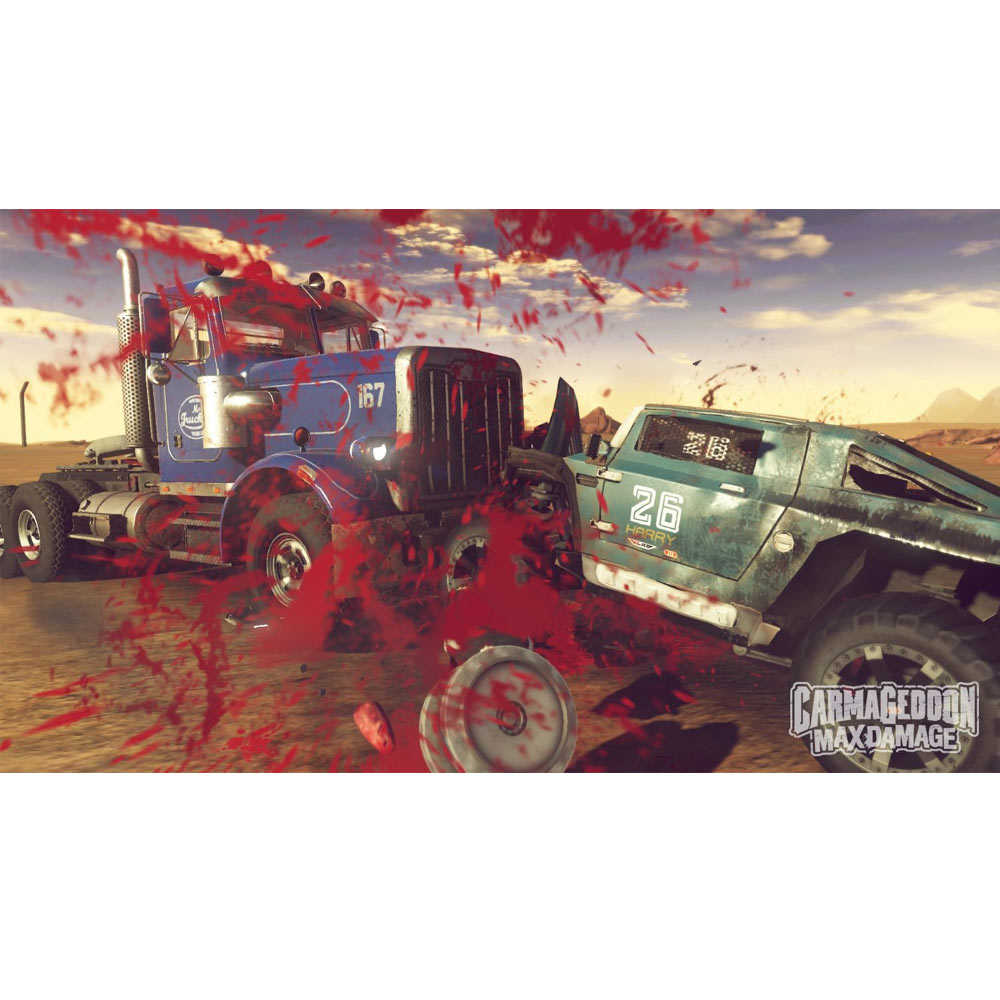 (全新封膜不完美) PS4 死亡賽車：再生 英文美版 Carmageddon: Max Damage