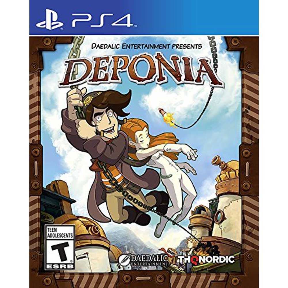 (全新現貨) PS4 德波尼亞 英文美版 Deponia【一起玩】