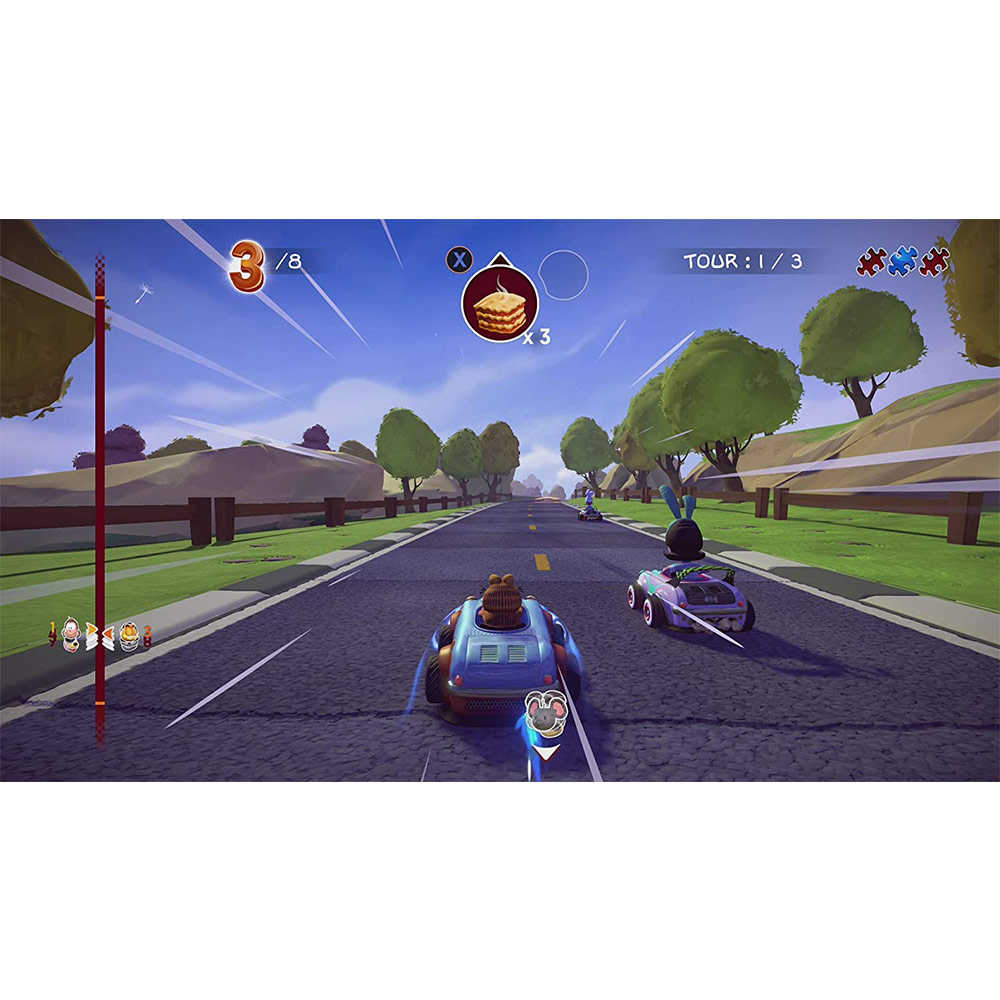 【一起玩】PS4 加菲貓卡丁車：瘋狂競速 英文美版 Garfield Kart: Furious Racing