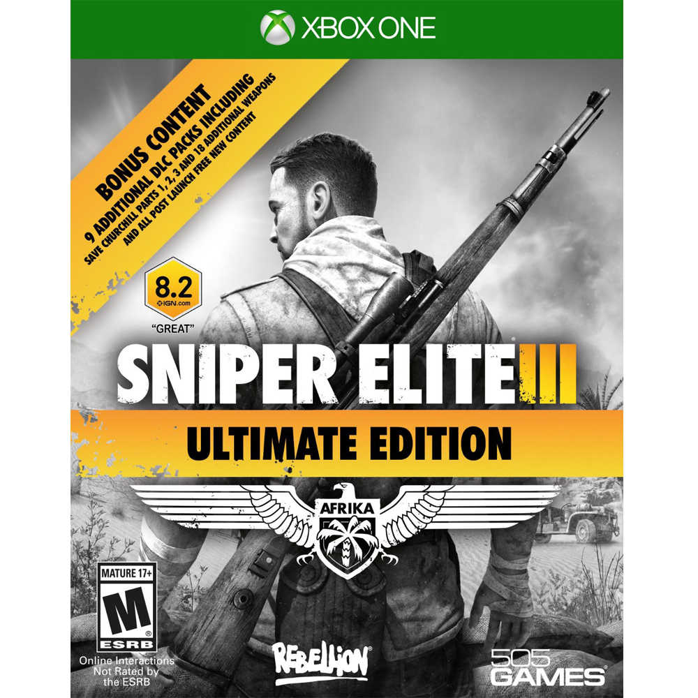 【一起玩】XBOX ONE 狙擊之神 3 終極版 英文美版 Sniper Elite III 狙