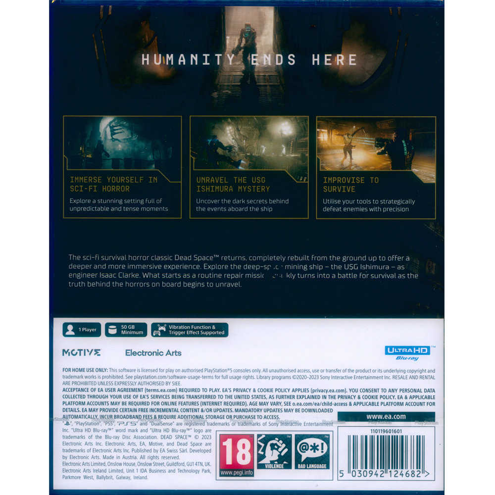 【一起玩】PS5 絕命異次元 中英日文歐版 Dead Space