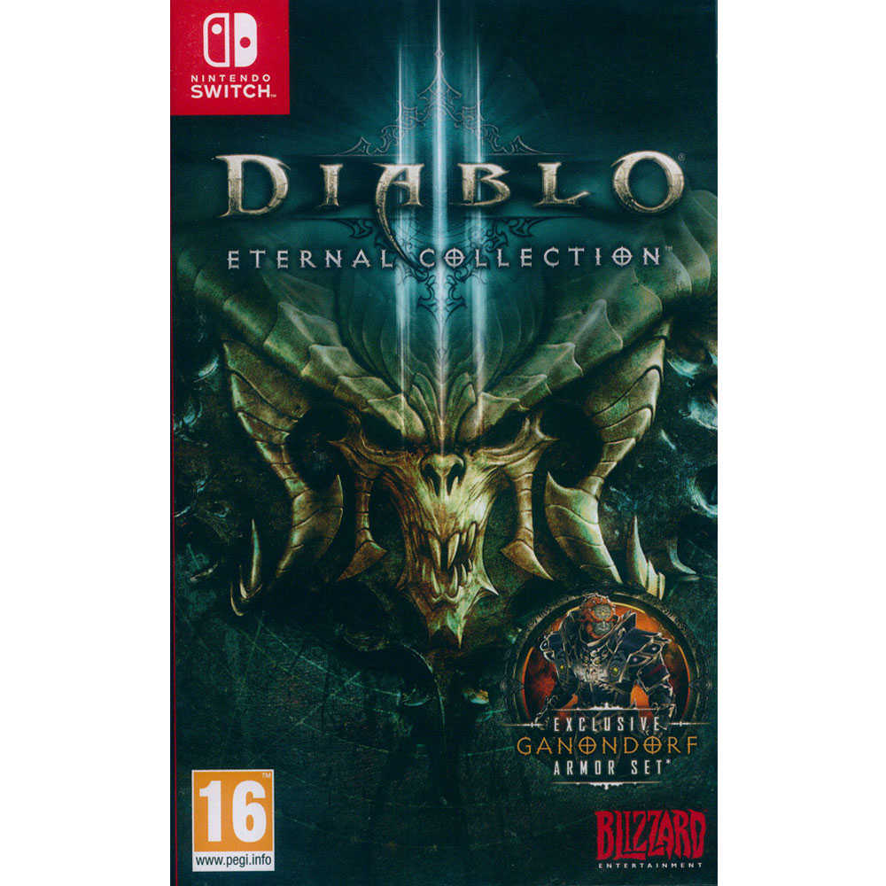 (現貨全新) NS SWITCH 暗黑破壞神 3永恆之戰版 中英文歐版 Diablo III