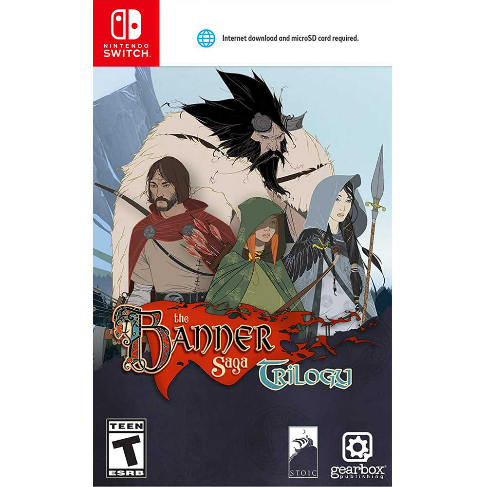 (現貨全新)NS SWITCH 旗幟的傳說 三部曲 英日文美版 The Banner Saga