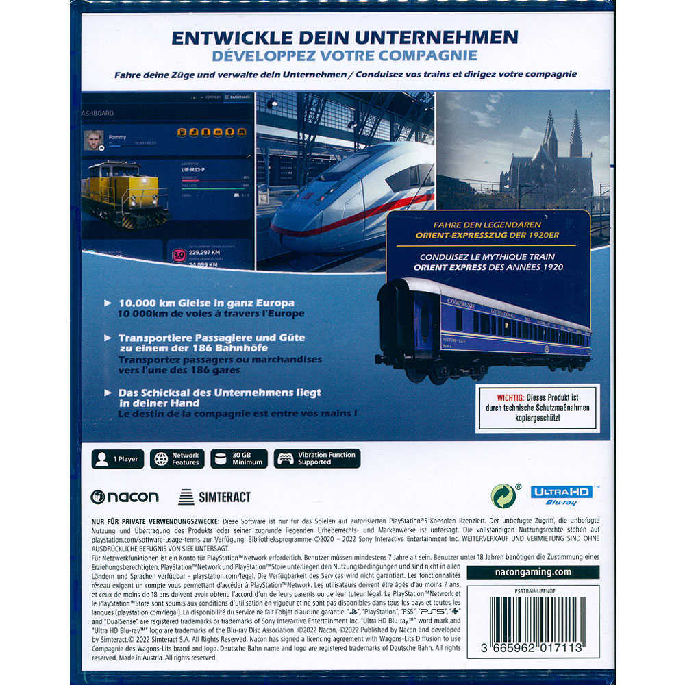 【一起玩】PS5 模擬人生：鐵道模擬 中英日文歐版 Train Life Railway Simulator 列車人生