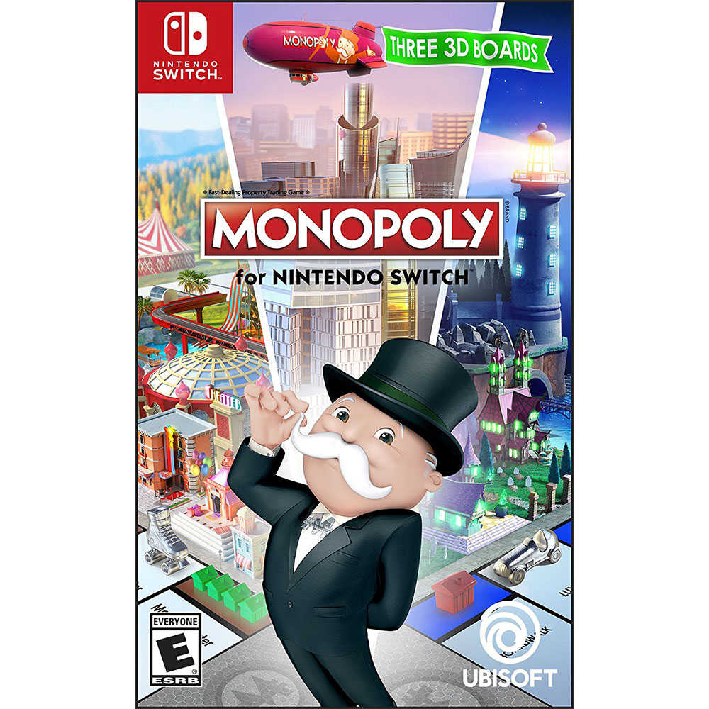 【一起玩】 NS SWITCH 地產大亨 英日文美版 Monopoly