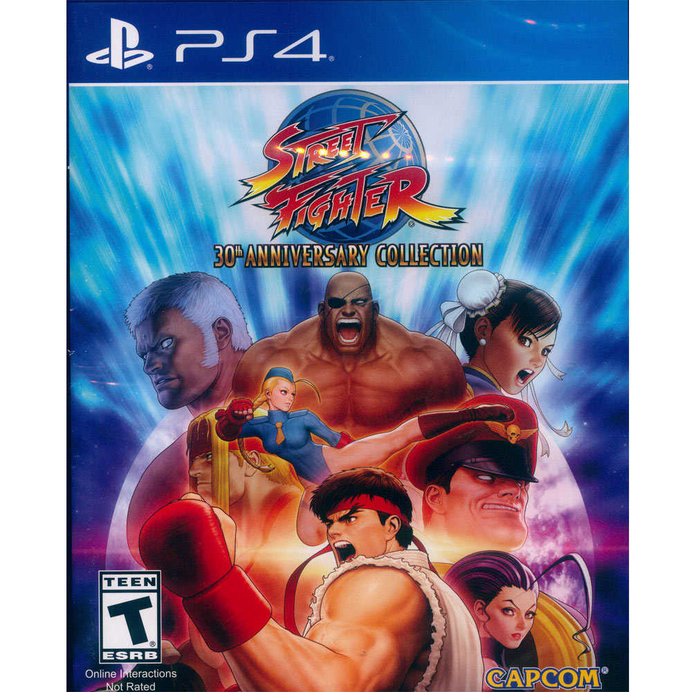 【一起玩】PS4 快打旋風 30 週年紀念合集 中英日文版 Street Fighter 30th