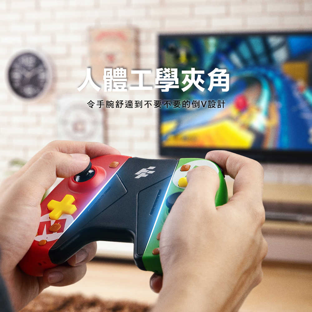 【一起玩】Flashfire Switch Joypad 遊戲控制手把 保固一年 手把  控制器 搖桿 JOYCON