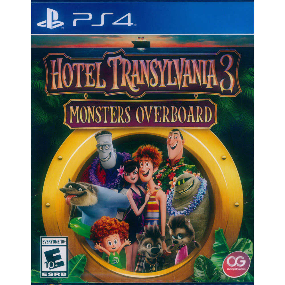 【一起玩】 PS4 尖叫旅社 3：怪獸假期 英文美版 Hotel Transylvania 3: Monsters