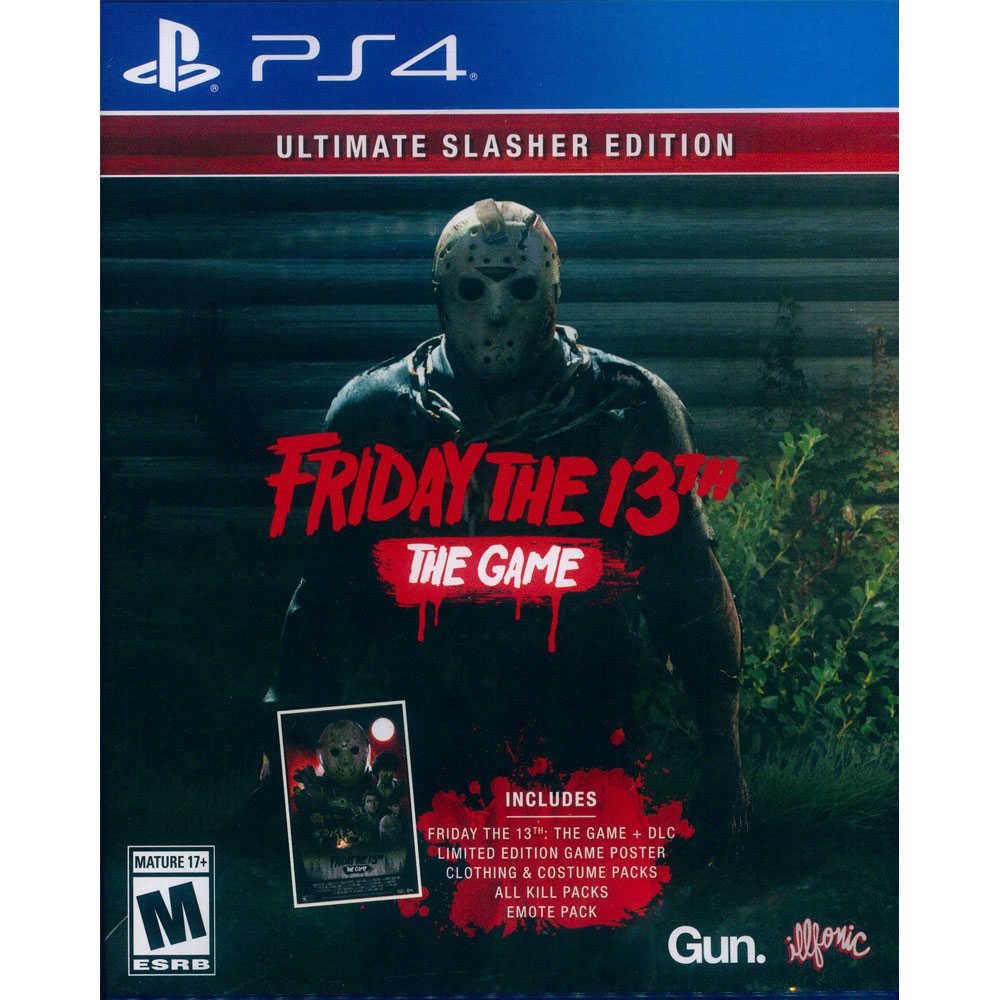 【一起玩】 PS4 13號星期五 終極鮮血淋漓限定版 英文美版 Friday The 13th