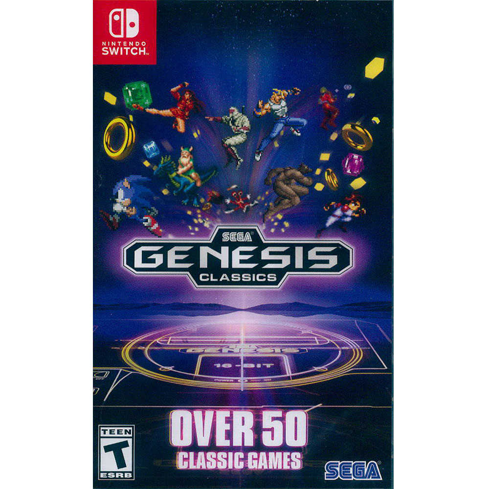 【一起玩】NS Switch SEGA Genesis Classics 經典合輯 英文版