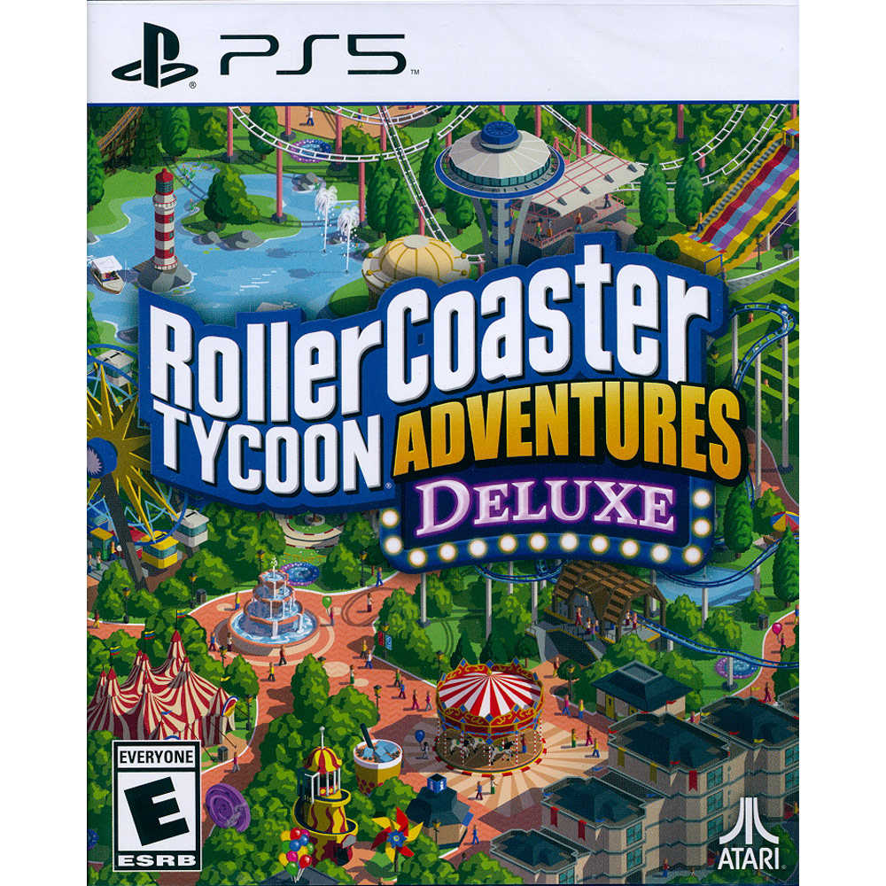 【一起玩】PS5 模擬樂園：冒險 豪華版 英文美版 RollerCoaster Tycoon Deluxe