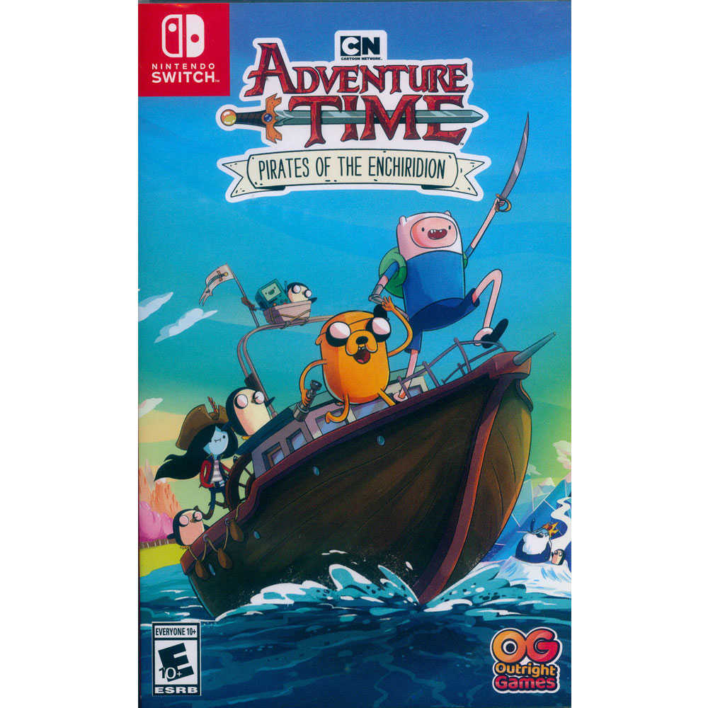 (現貨全新) NS Switch 探險活寶：海盜的英雄寶典 英文美版 Adventure Time