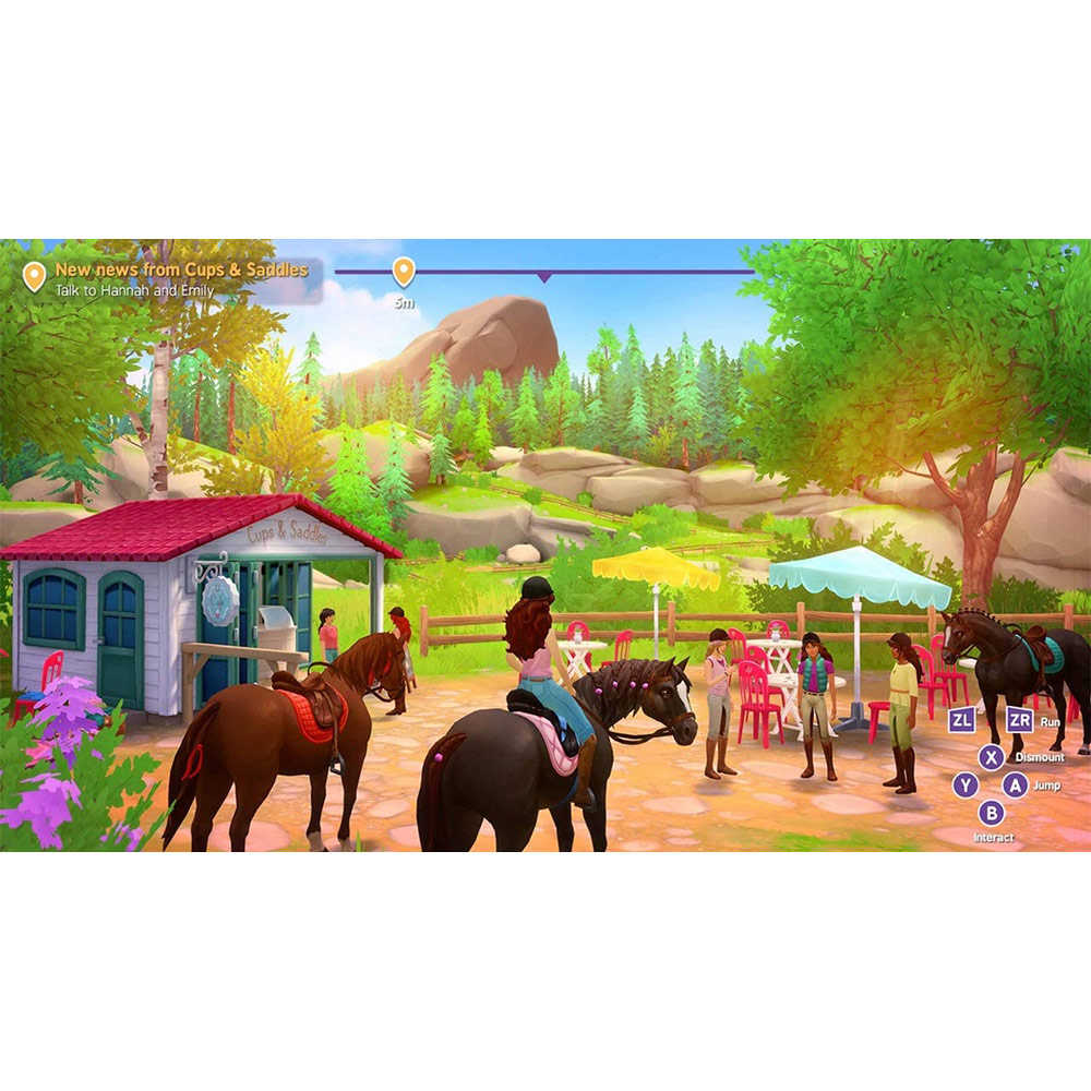 【一起玩】 NS SWITCH 馬術俱樂部歷險記 英文美版 Horse Club Adventures