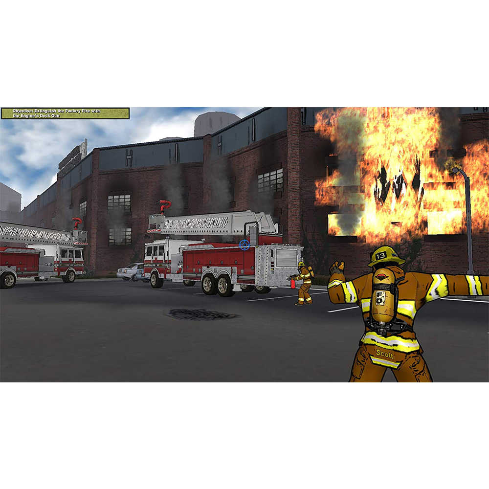 【新品瑕疵-外盒凸點】PS4 火場英雄 消防員 英文美版 Real Heroes Firefighter (火神的眼淚)