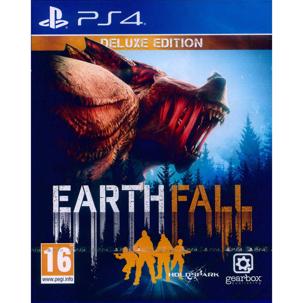 【二手-僅開封測試語言】 PS4 地球隕落 豪華版 英文歐版 EARTHFALL DELUXE EDITION