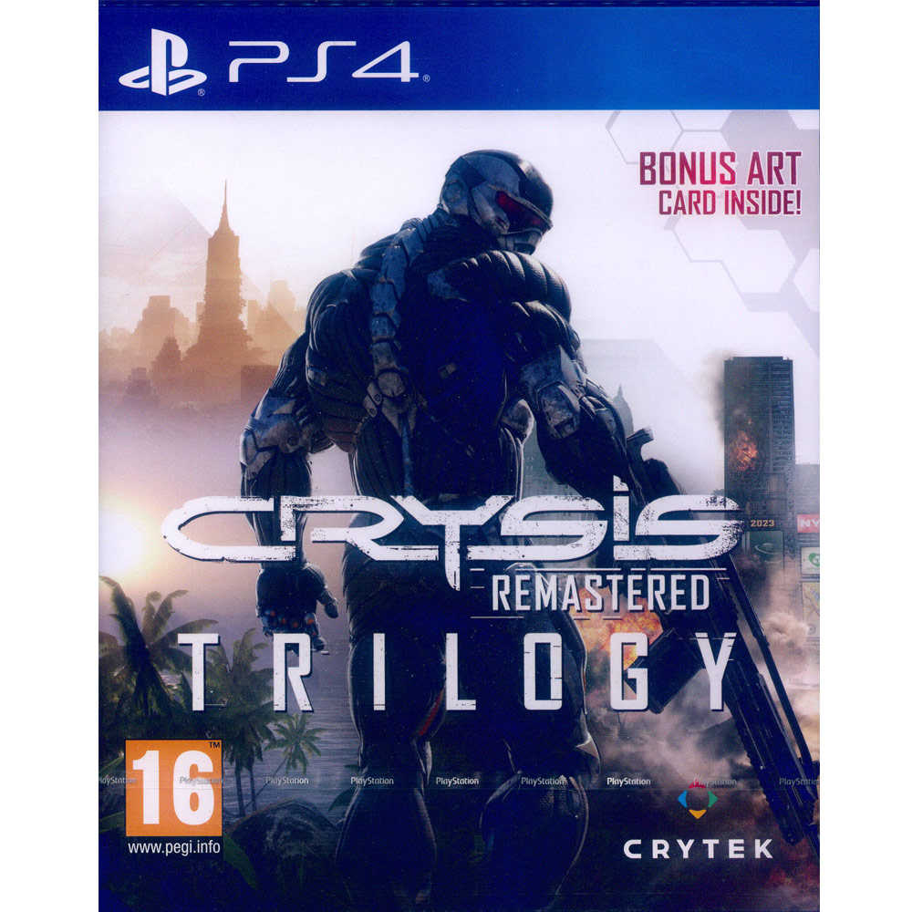 【新品瑕疵 外盒有裂痕】PS4 末日之戰 重製版 三部曲 中英文歐版 Crysis Trilogy Remastered