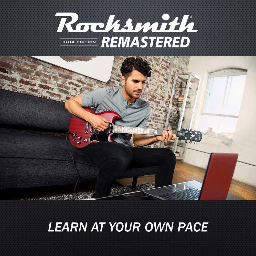 (現貨全新) PS4 搖滾史密斯 2014 重製版 英文歐版(附音源線) Rocksmith 201